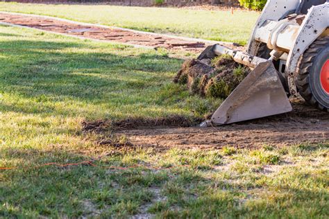 how to grade a road with a skid steer|leveling ground with skid steer.